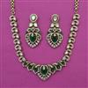 Kundan Classic Necklace with Mehndi Plating