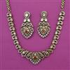 Kundan Classic Necklace with Mehndi Plating