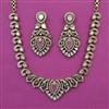Kundan Classic Necklace with Mehndi Plating