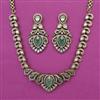 Kundan Classic Necklace with Mehndi Plating