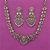 Kundan Classic Necklace with Mehndi Plating
