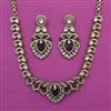 Kundan Classic Necklace with Mehndi Plating