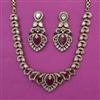 Kundan Classic Necklace with Mehndi Plating