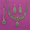 Kundan Classic Necklace with Mehndi Plating