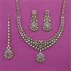 Kundan Classic Necklace with Mehndi Plating