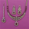 Kundan Classic Necklace with Mehndi Plating