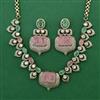 Kundan Classic Necklace with Mehndi Plating