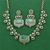 Kundan Classic Necklace with Mehndi Plating