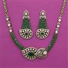 Kundan Classic Necklace with Mehndi Plating