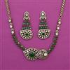 Kundan Classic Necklace with Mehndi Plating