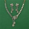 Kundan Classic Necklace with Mehndi Plating