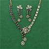 Kundan Classic Necklace with Mehndi Plating