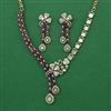 Kundan Classic Necklace with Mehndi Plating