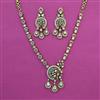 Kundan Classic Necklace with Mehndi Plating