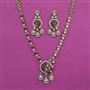Kundan Classic Necklace with Mehndi Plating