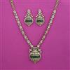 Kundan Classic Necklace with Mehndi Plating