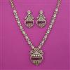 Kundan Classic Necklace with Mehndi Plating