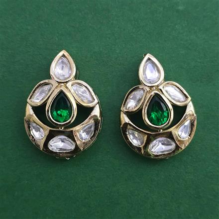 Kundan Tops with Mehndi Plating