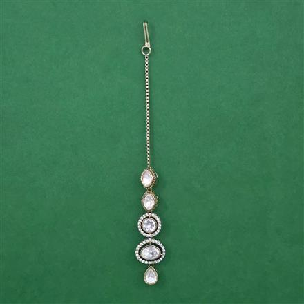 Kundan Classic Tikka with Mehndi Plating