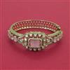 Kundan Openable kada with Mehndi Plating