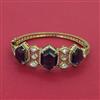 Kundan Openable kada with Mehndi Plating