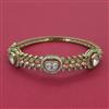 Kundan Openable kada with Mehndi Plating