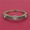 Kundan Openable kada with Mehndi Plating