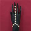 Kundan Classic Hath Pan with Carat Plating