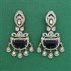 Kundan Classic Earring with Mehndi Plating