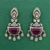 Kundan Classic Earring with Mehndi Plating