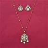 Kundan Classic Pendant Set with Mehndi Plating