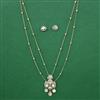 Kundan Classic Pendant Set with Carat Plating