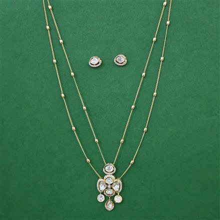 Kundan Classic Pendant Set with Carat Plating