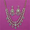 Kundan Classic Necklace with Mehndi Plating