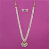 Kundan Pearl Pendant Set with Carat Plating