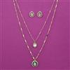 Kundan Classic Pendant Set with Carat Plating