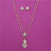 Kundan Classic Pendant Set with Carat Plating