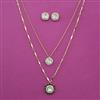 Kundan Classic Pendant Set with Carat Plating