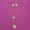 Kundan Classic Pendant Set with Carat Plating