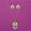 Kundan Classic Pendant Set with Carat Plating