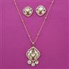 Kundan Classic Pendant Set with Carat Plating