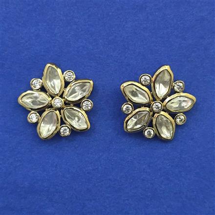 Kundan Tops with Mehndi Plating Carat Plating