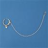Kundan Pressing Nose Ring with Carat Plating