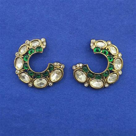 Kundan Tops with Mehndi Plating