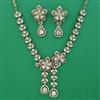 Kundan Classic Necklace with Mehndi Plating