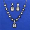 Kundan Classic Necklace with Black Plating