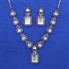 Kundan Classic Necklace with Black Plating