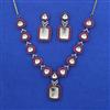Kundan Classic Necklace with Black Plating