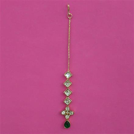 Kundan Classic Tikka with Carat Plating