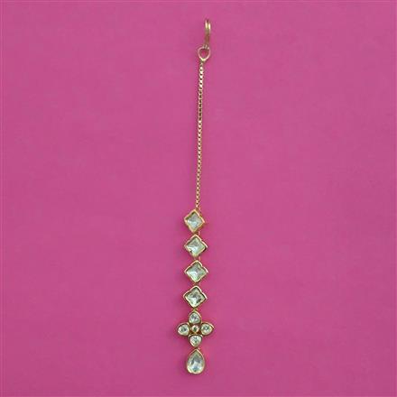 Kundan Classic Tikka with Carat Plating